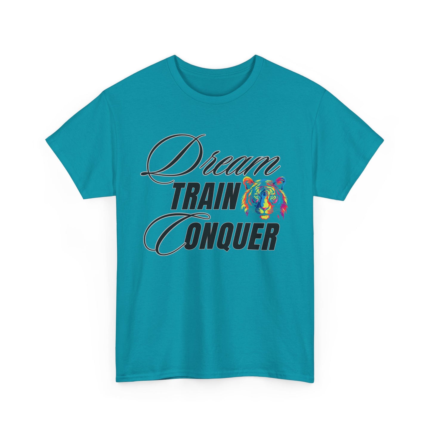 Dream Train Conquer Unisex T-Shirt - Inspirational Tee
