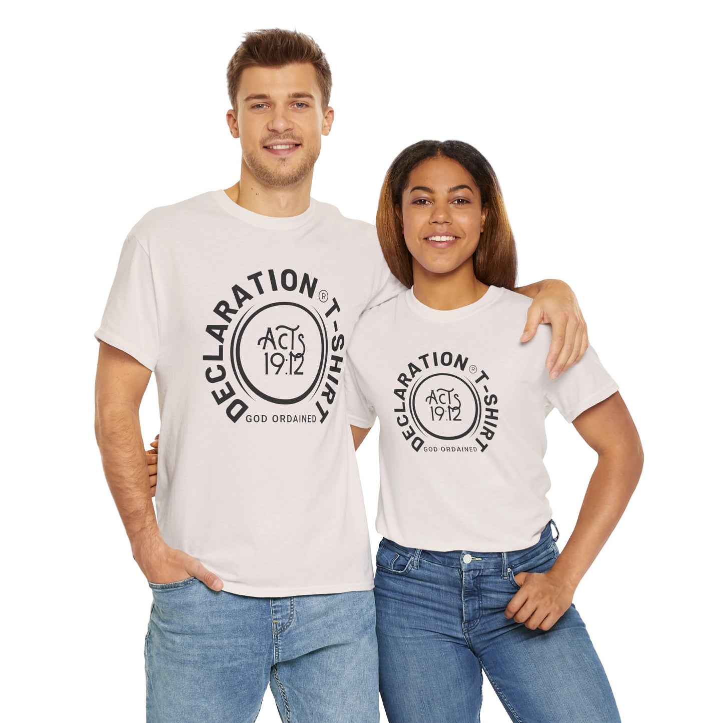 DECLARATION SHIRT - 4 Unisex Heavy Cotton Tee