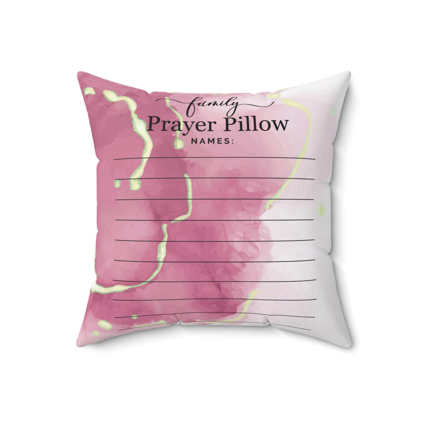 FAMILY PRAYER LUKE 18:1 - Pillow 10
