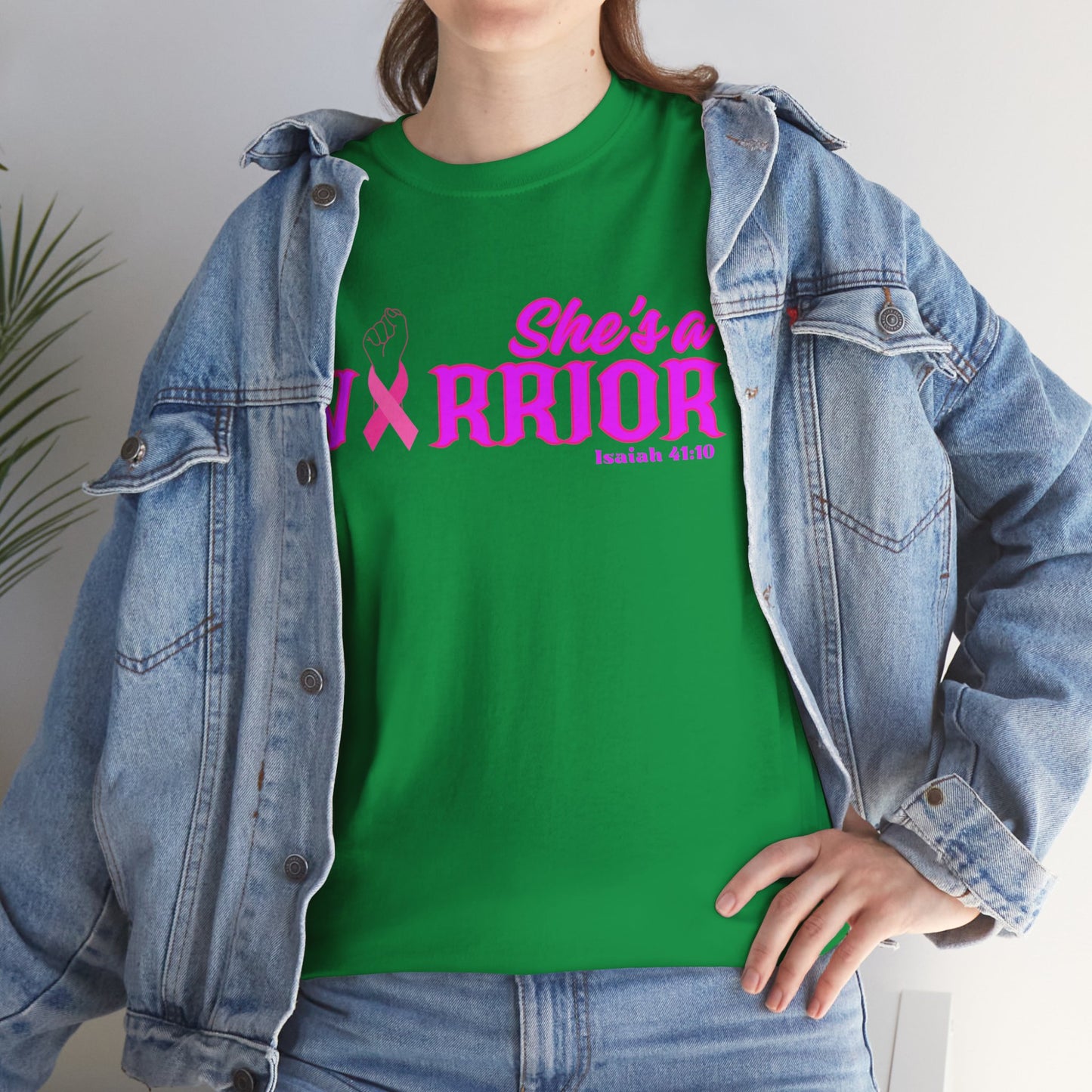 She's a Warrior 2 Heavy Cotton Tee