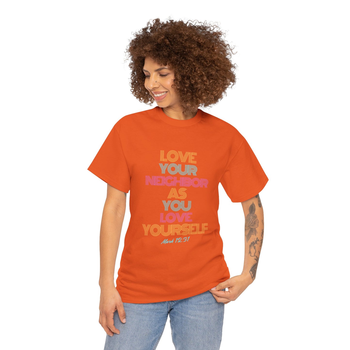 Love Your Neighbor Tshirt - Unisex Tee