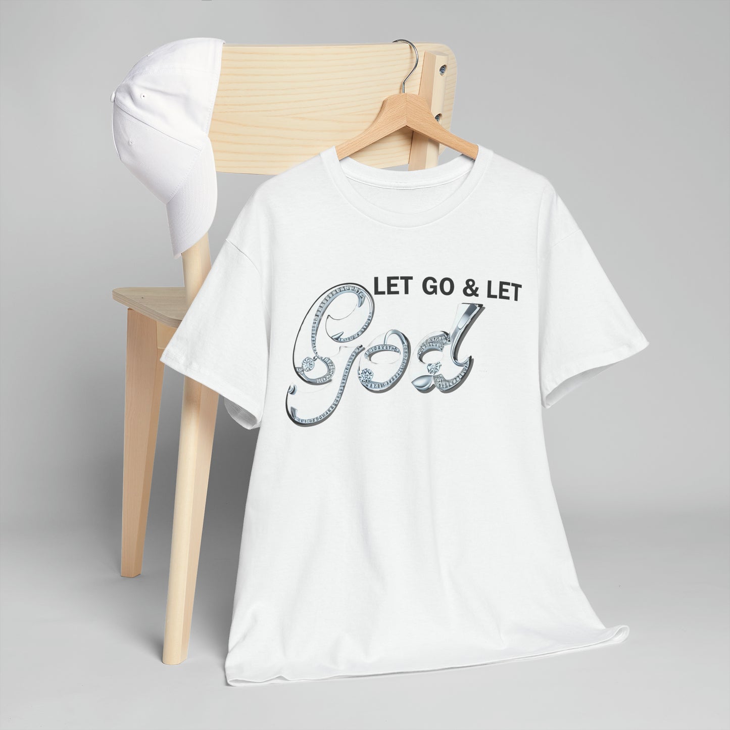 LET GO & LET GOD 2 - 5- Unisex Heavy Cotton Tee