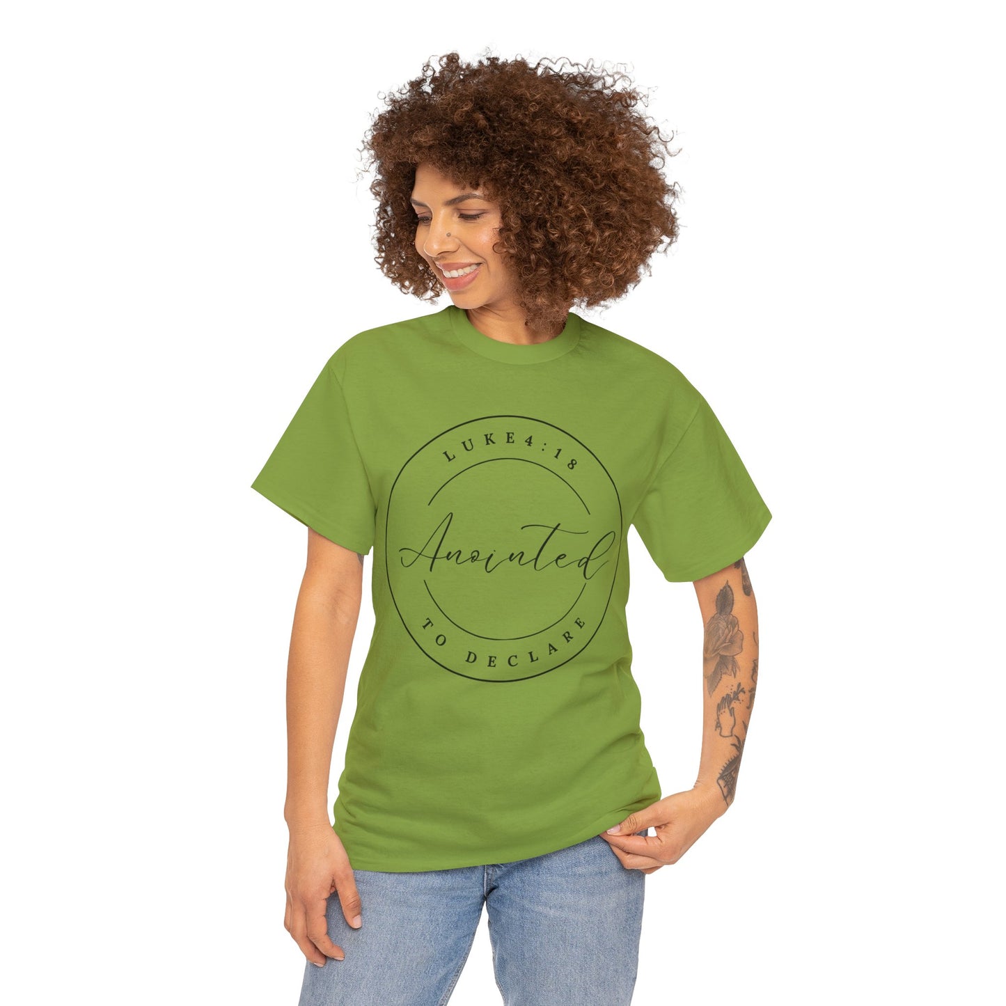 ANOINTED TO DECLARE 1 -Unisex Heavy Cotton Tee