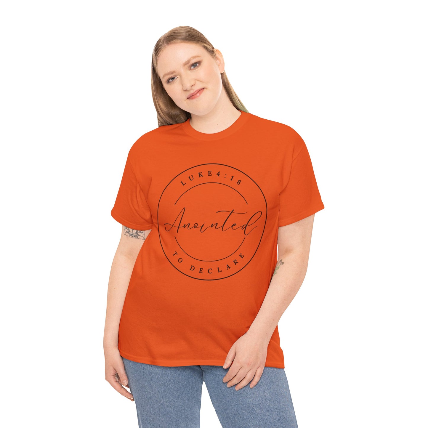 ANOINTED TO DECLARE 1 -Unisex Heavy Cotton Tee