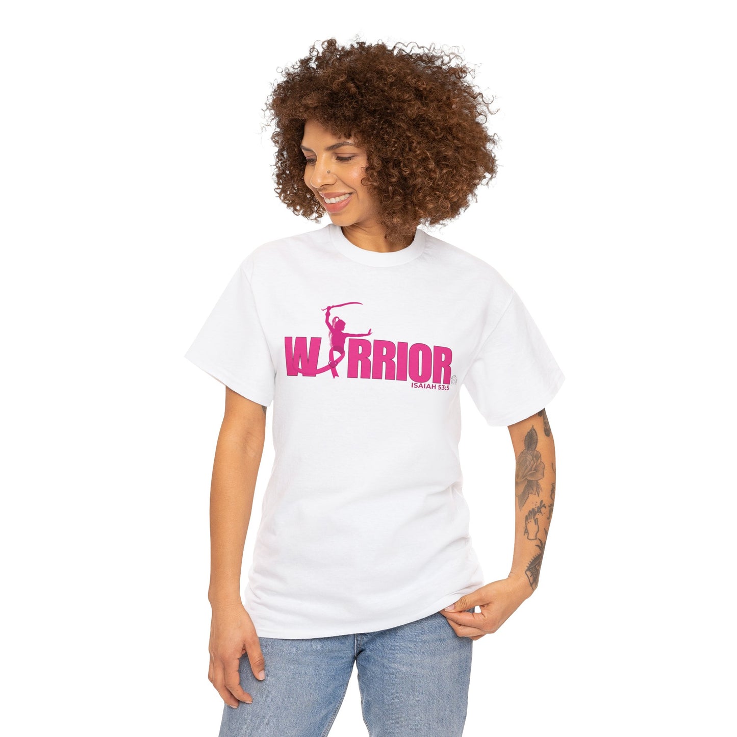 WARRIOR 1 -Unisex Heavy Cotton Tee