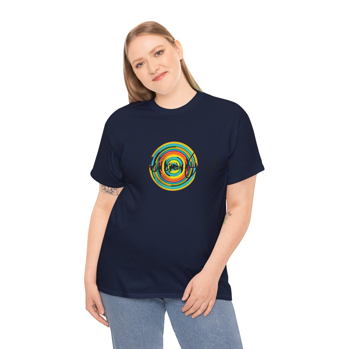 LIFE IN GOD 1 - Unisex Heavy Cotton Tee