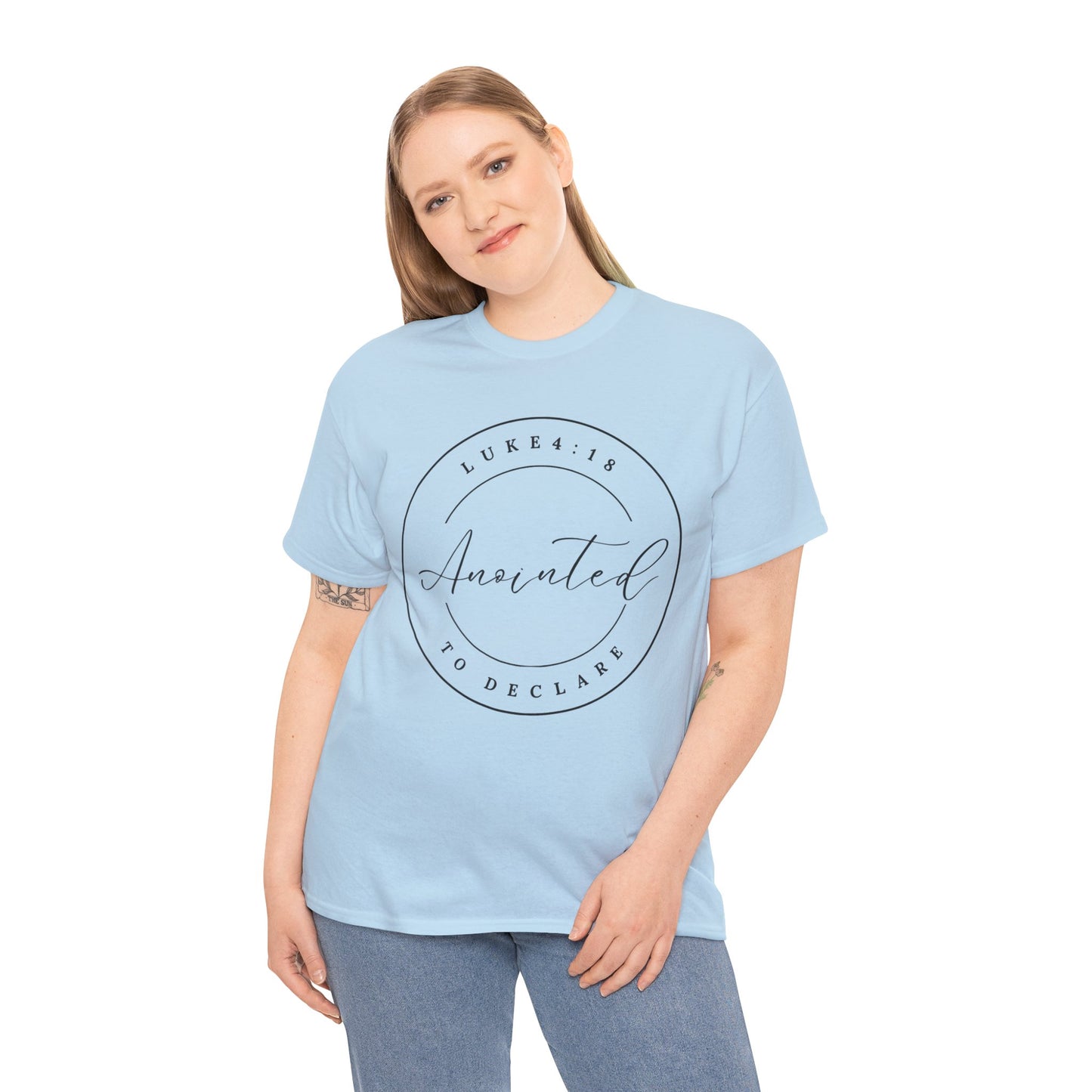 ANOINTED TO DECLARE 1 -Unisex Heavy Cotton Tee