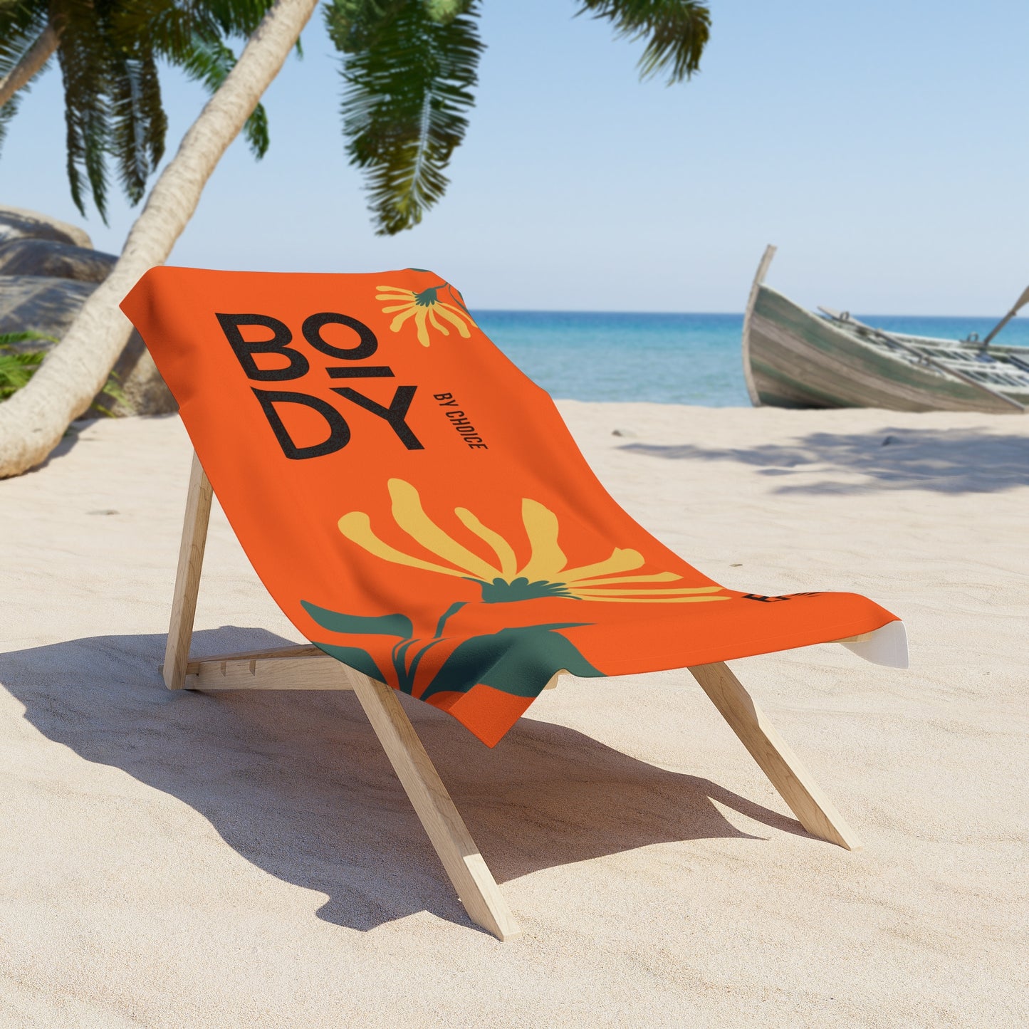 BODY BY CHOICE Beach Towel