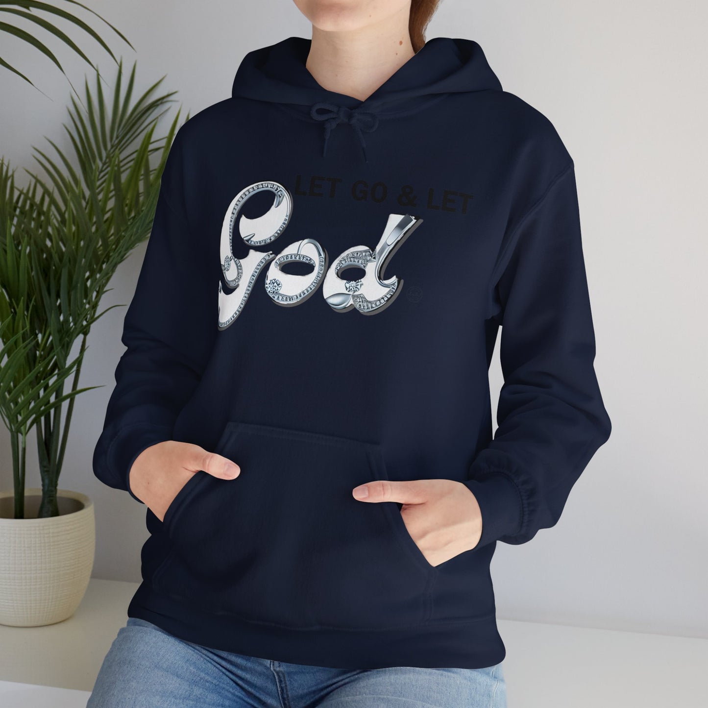 LET GO & LET GOD 2- Unisex Heavy Blend™ Hooded Sweatshirt
