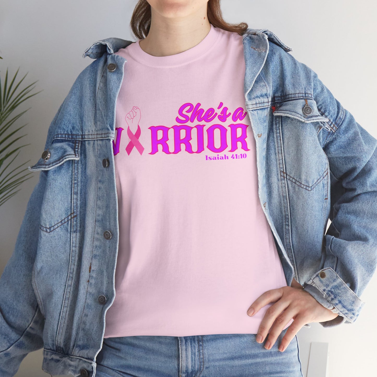 She's a Warrior 2 Heavy Cotton Tee