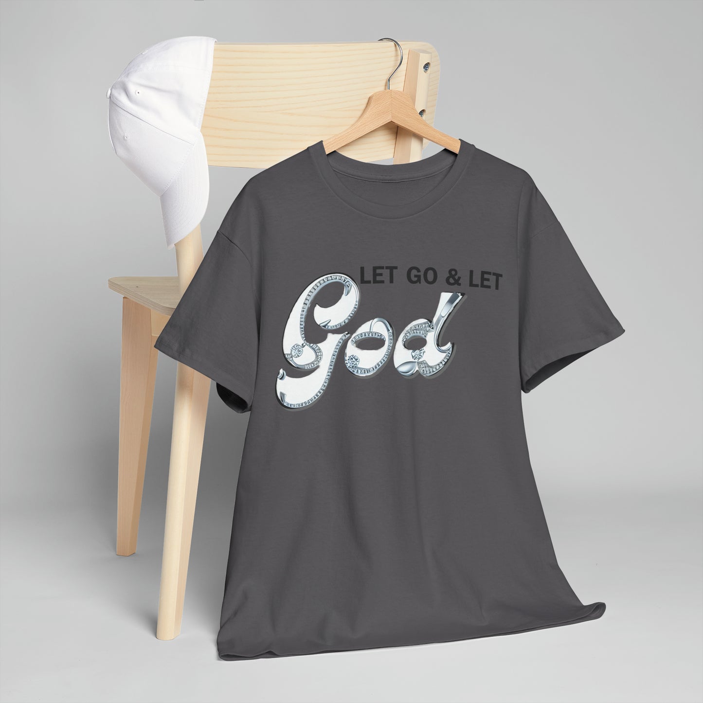 LET GO & LET GOD 2 - 5- Unisex Heavy Cotton Tee
