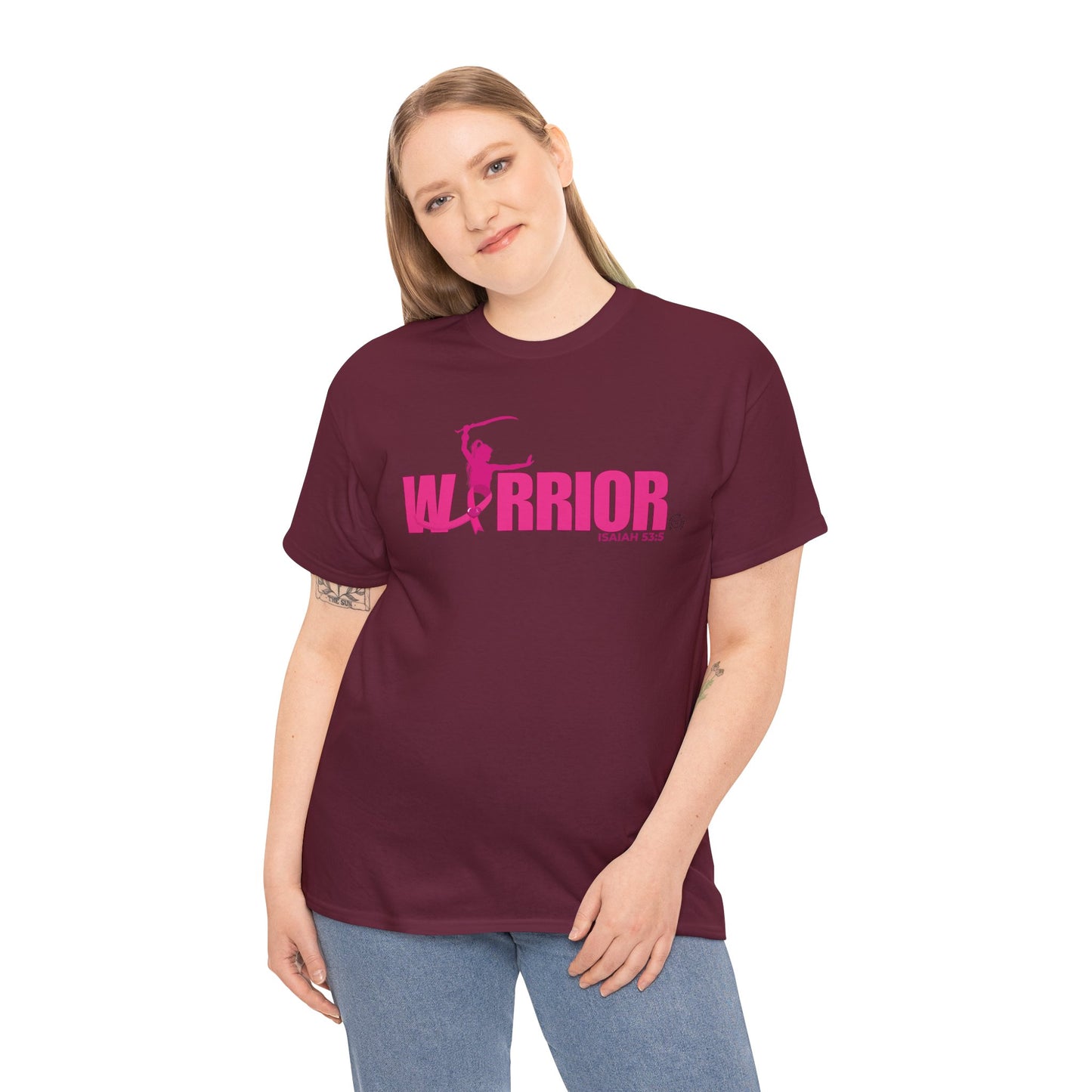 WARRIOR 1 -Unisex Heavy Cotton Tee