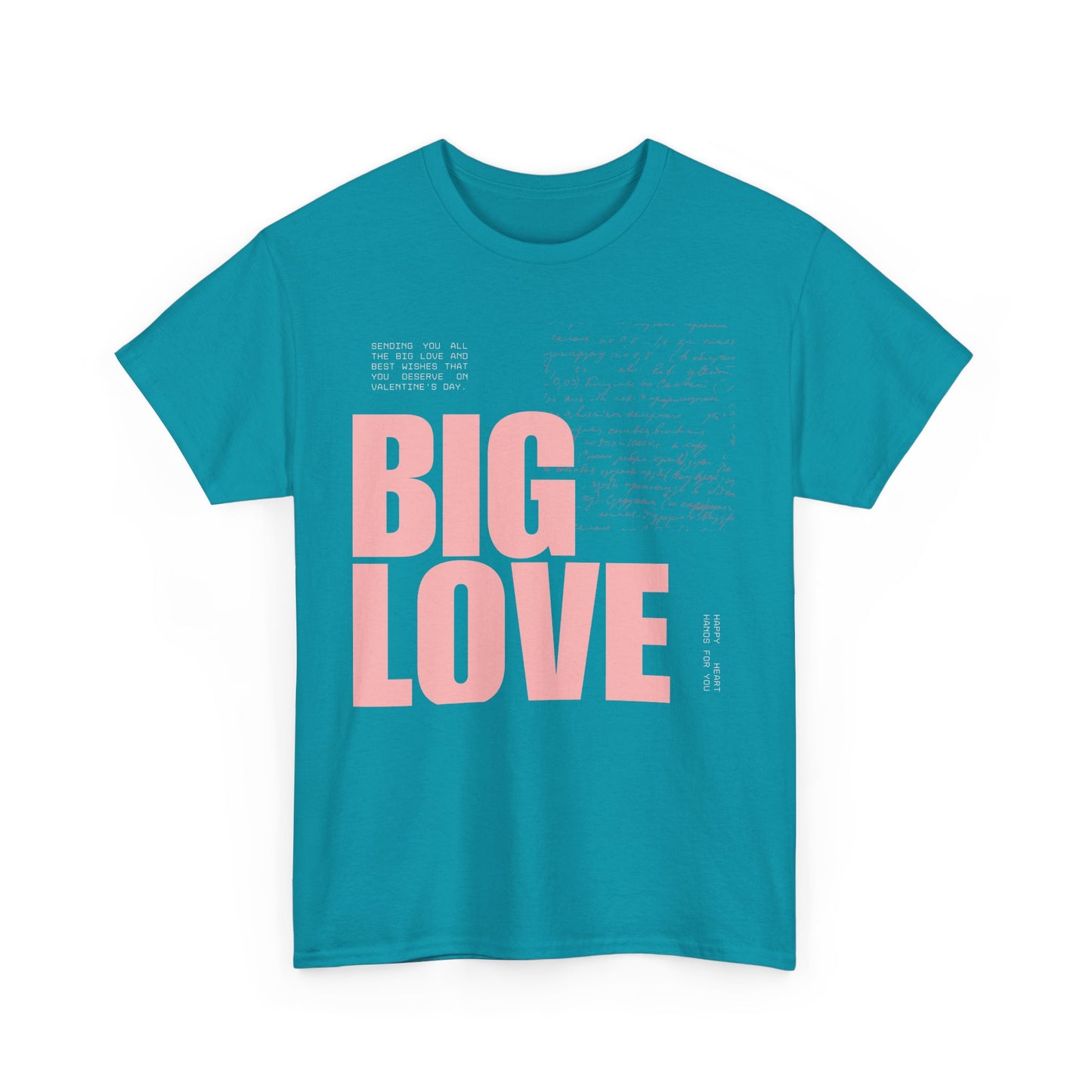 Inspirational Tee - Big Love Unisex Heavy Cotton Tee