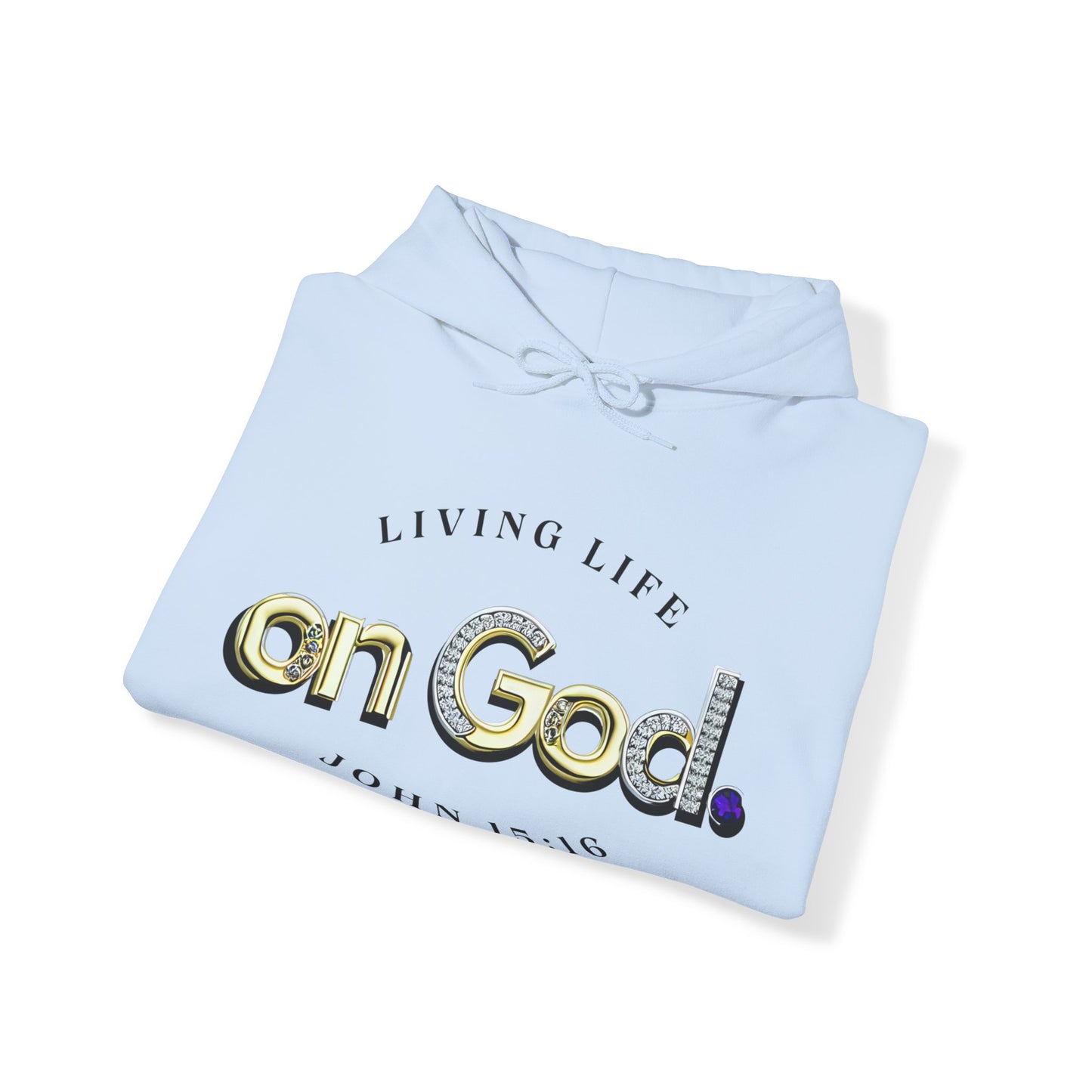 My Life on God 2- Unisex Heavy Blend™ Hooded Sweatshirt