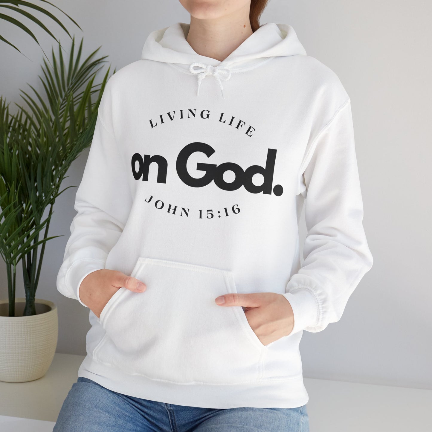 My Life on God 4- Unisex Heavy Blend™ Hooded Sweatshirt