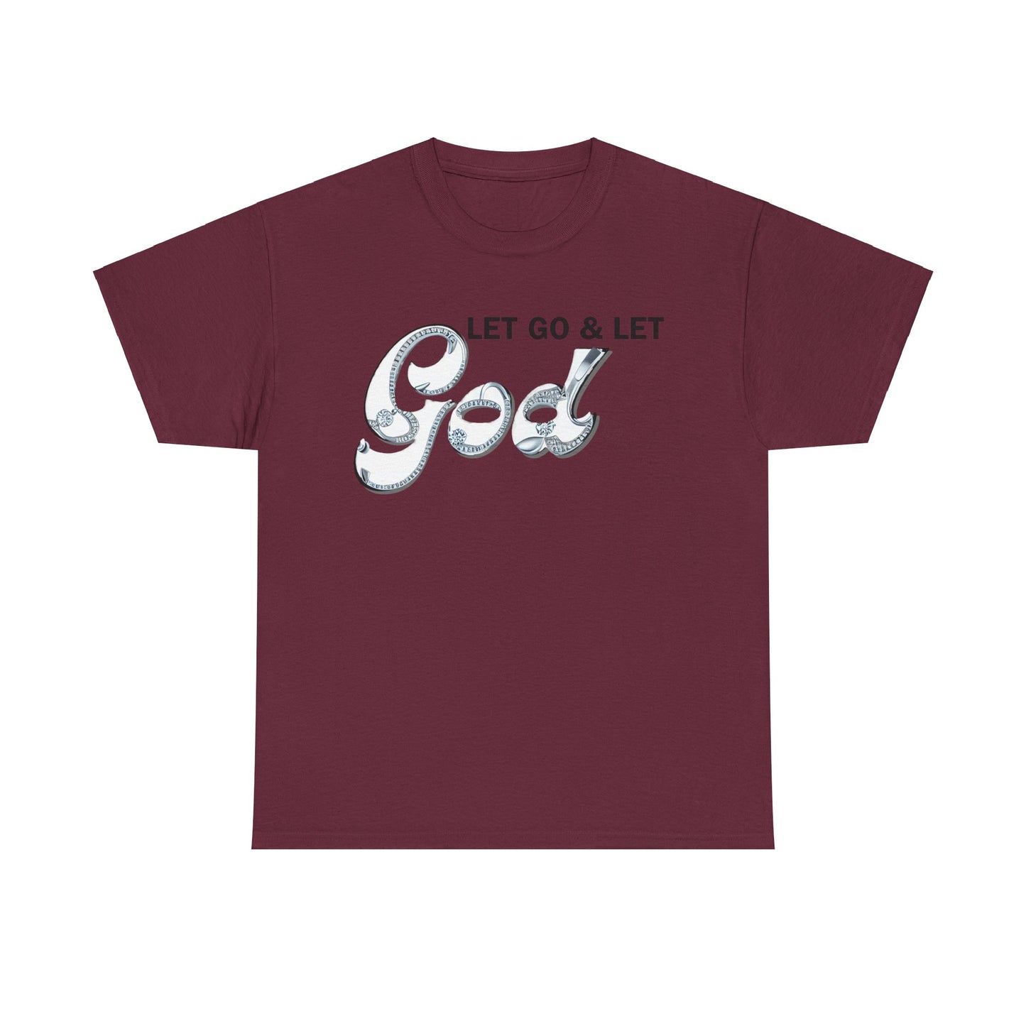 LET GO & LET GOD 2 - 5- Unisex Heavy Cotton Tee