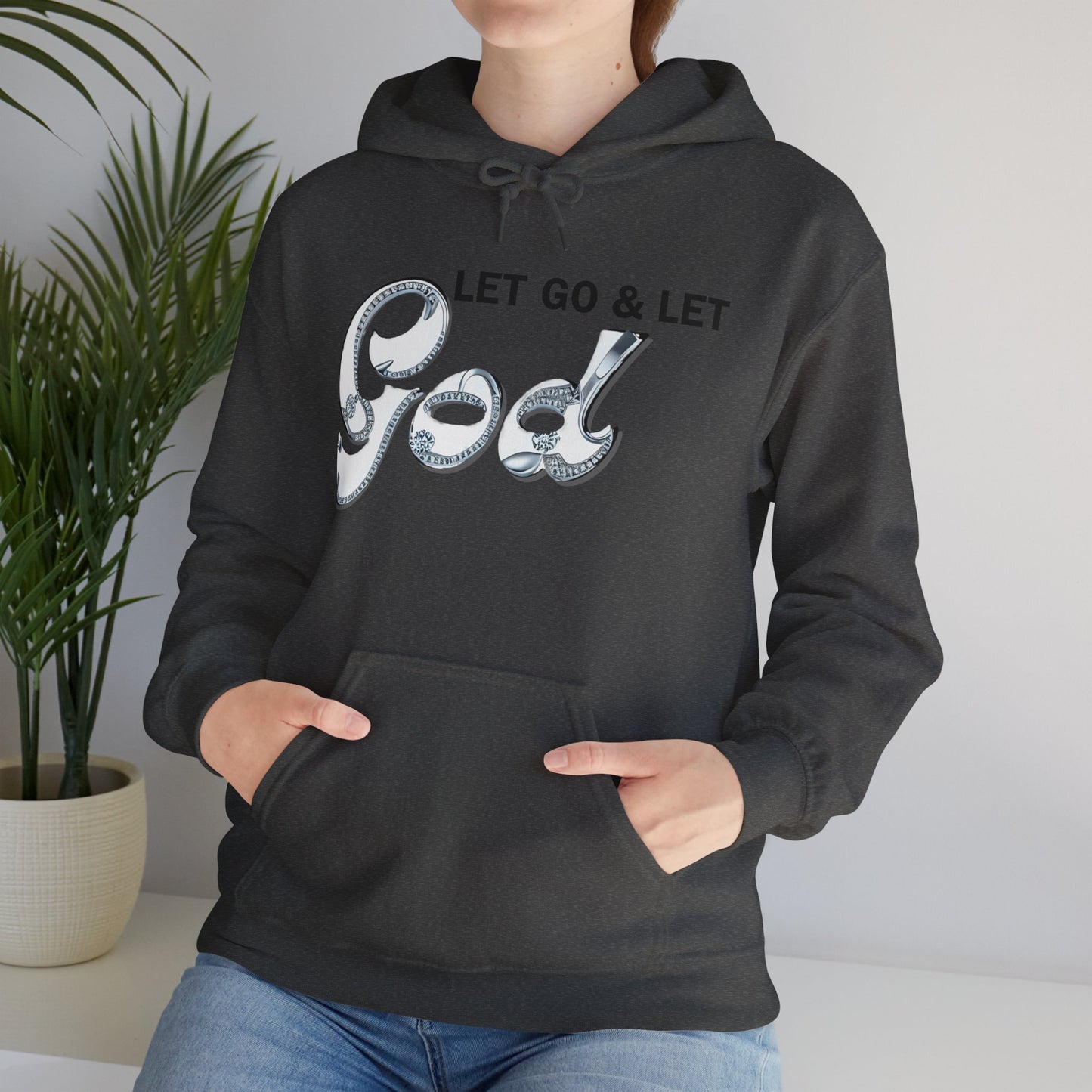 LET GO & LET GOD 2- Unisex Heavy Blend™ Hooded Sweatshirt