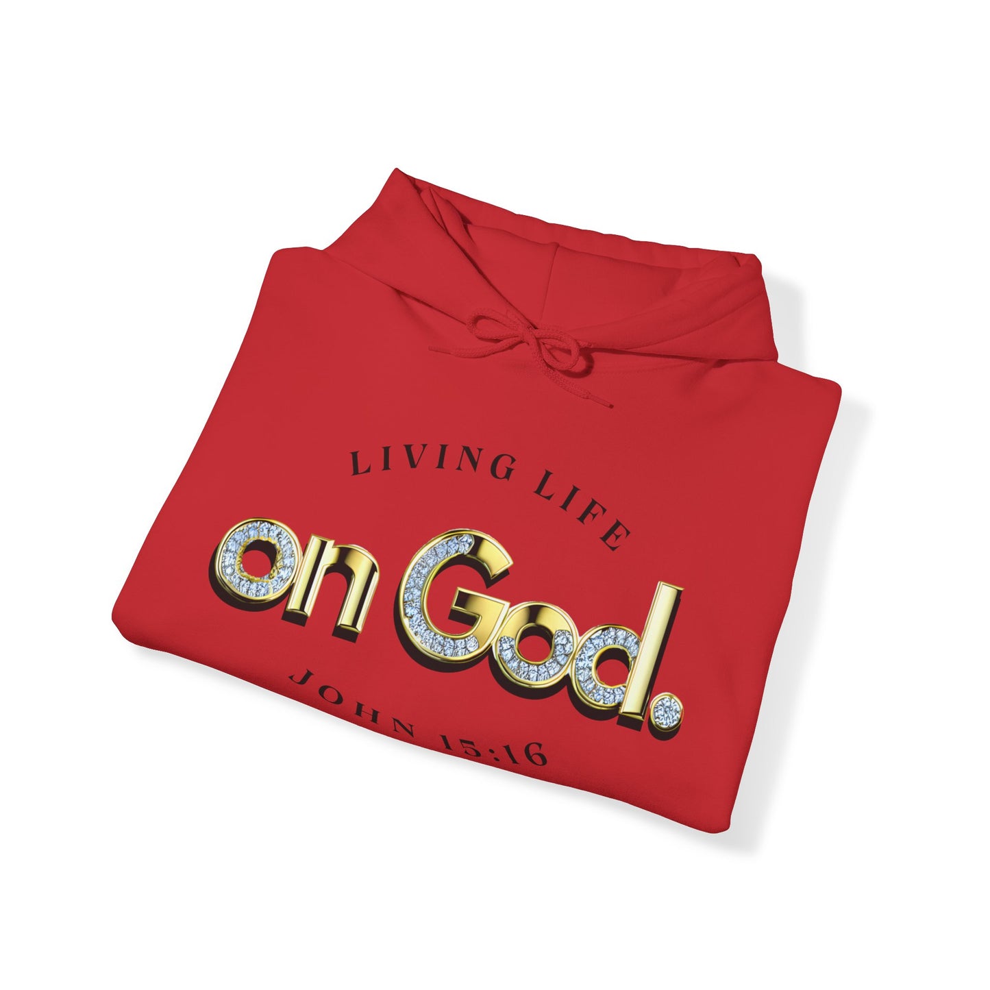 My Life on God 3- Unisex Heavy Blend™ Hooded Sweatshirt