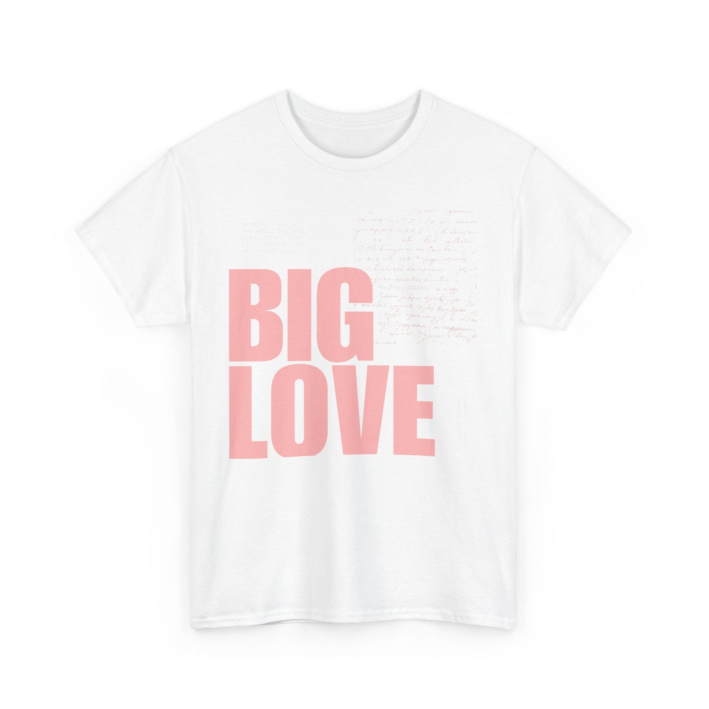 Inspirational Tee - Big Love Unisex Heavy Cotton Tee