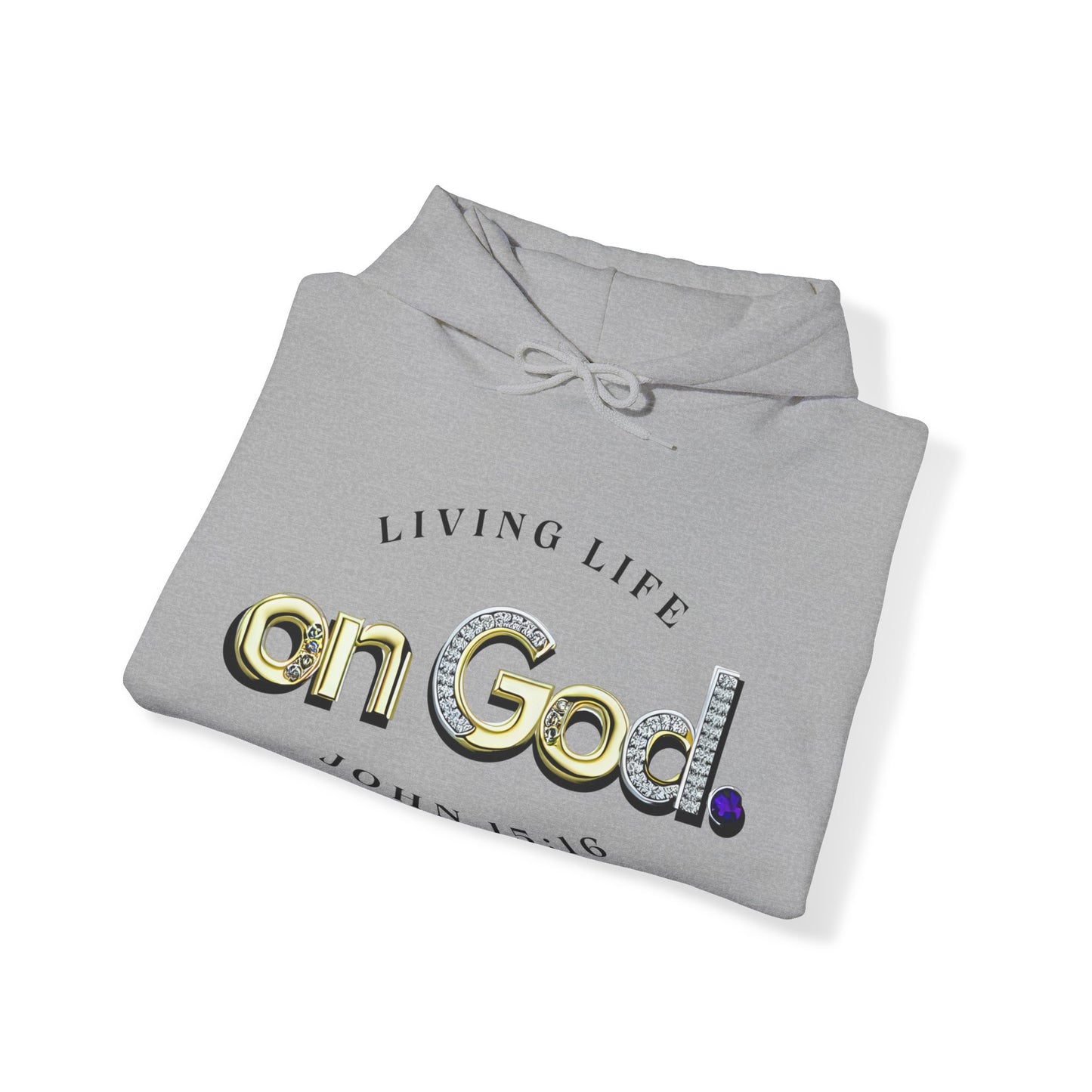 My Life on God 2- Unisex Heavy Blend™ Hooded Sweatshirt