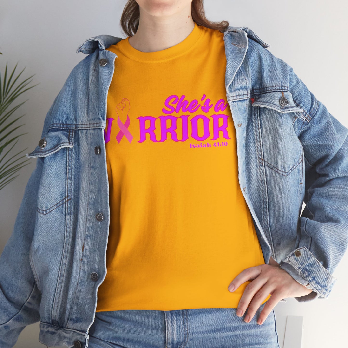 She's a Warrior 2 Heavy Cotton Tee