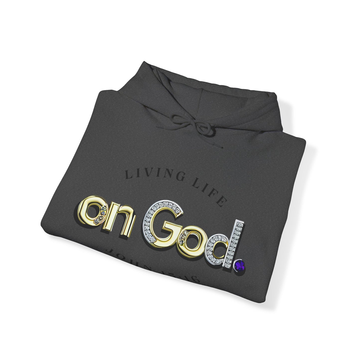 My Life on God 2- Unisex Heavy Blend™ Hooded Sweatshirt