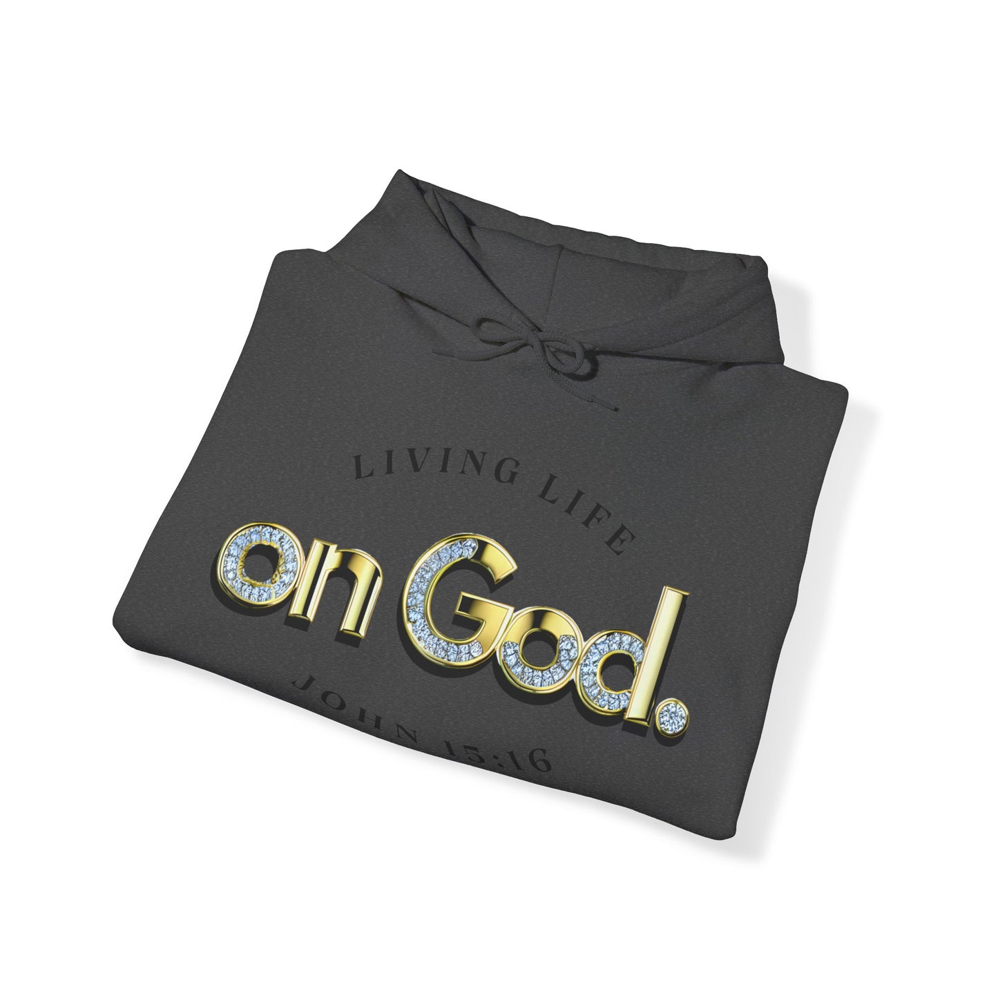 My Life on God 3- Unisex Heavy Blend™ Hooded Sweatshirt
