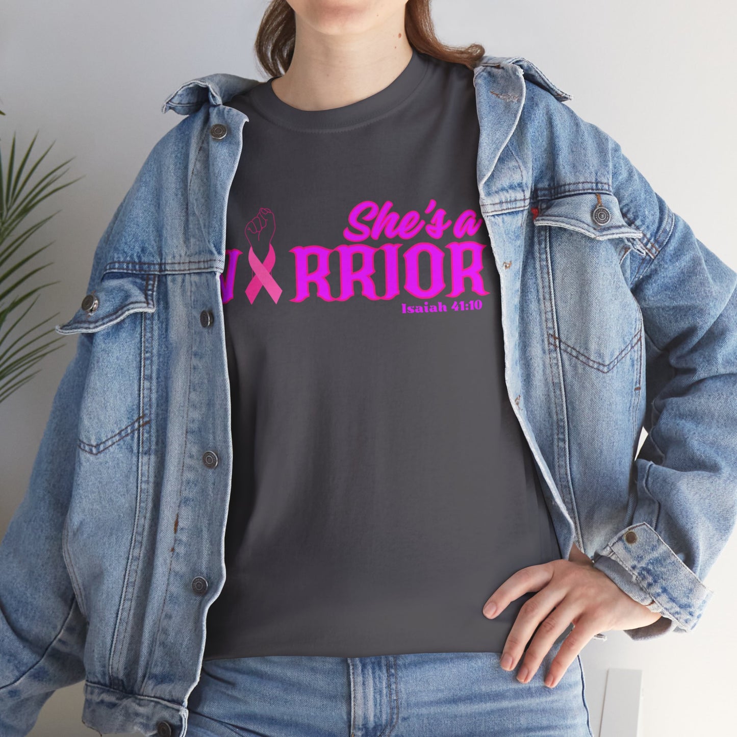 She's a Warrior 2 Heavy Cotton Tee