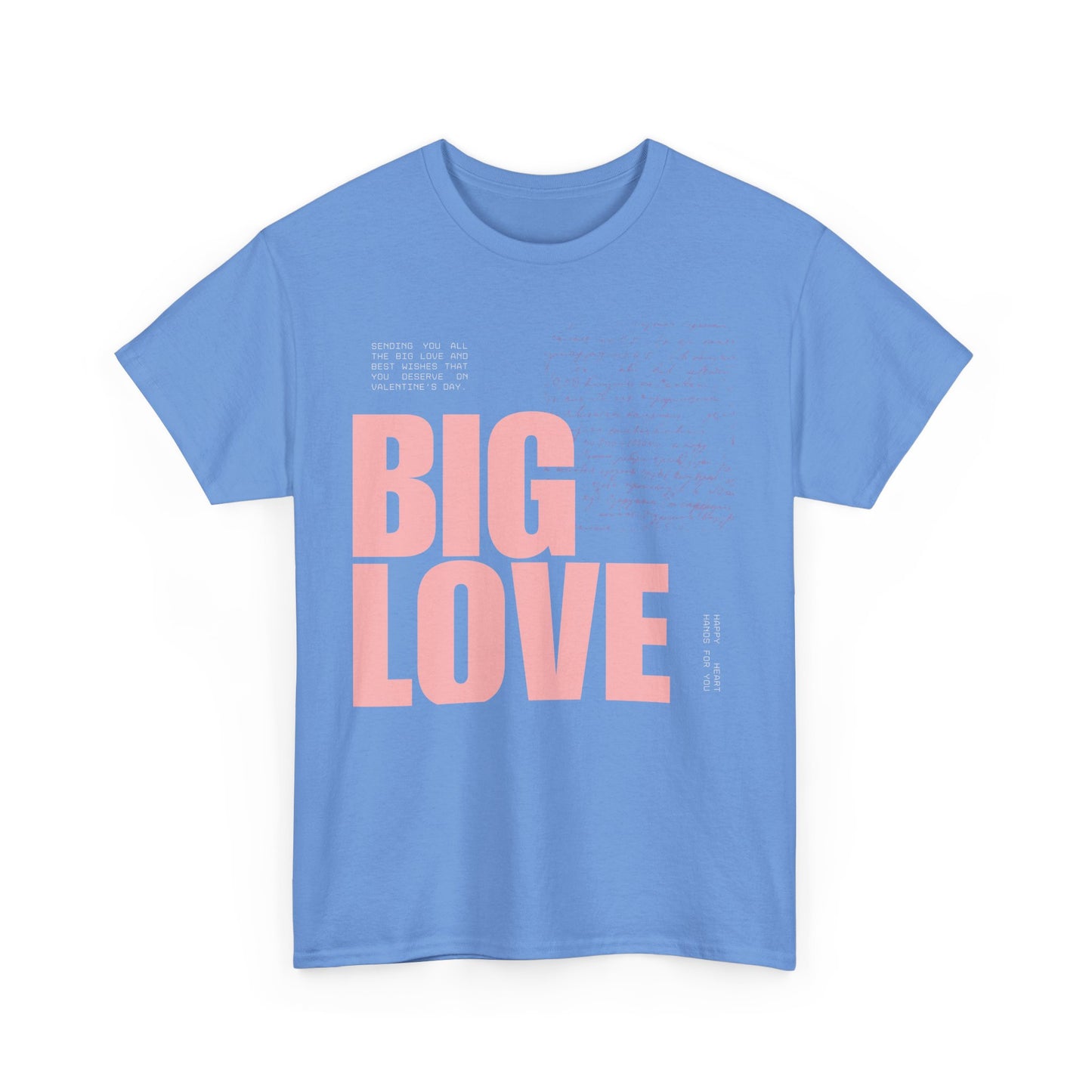 Inspirational Tee - Big Love Unisex Heavy Cotton Tee