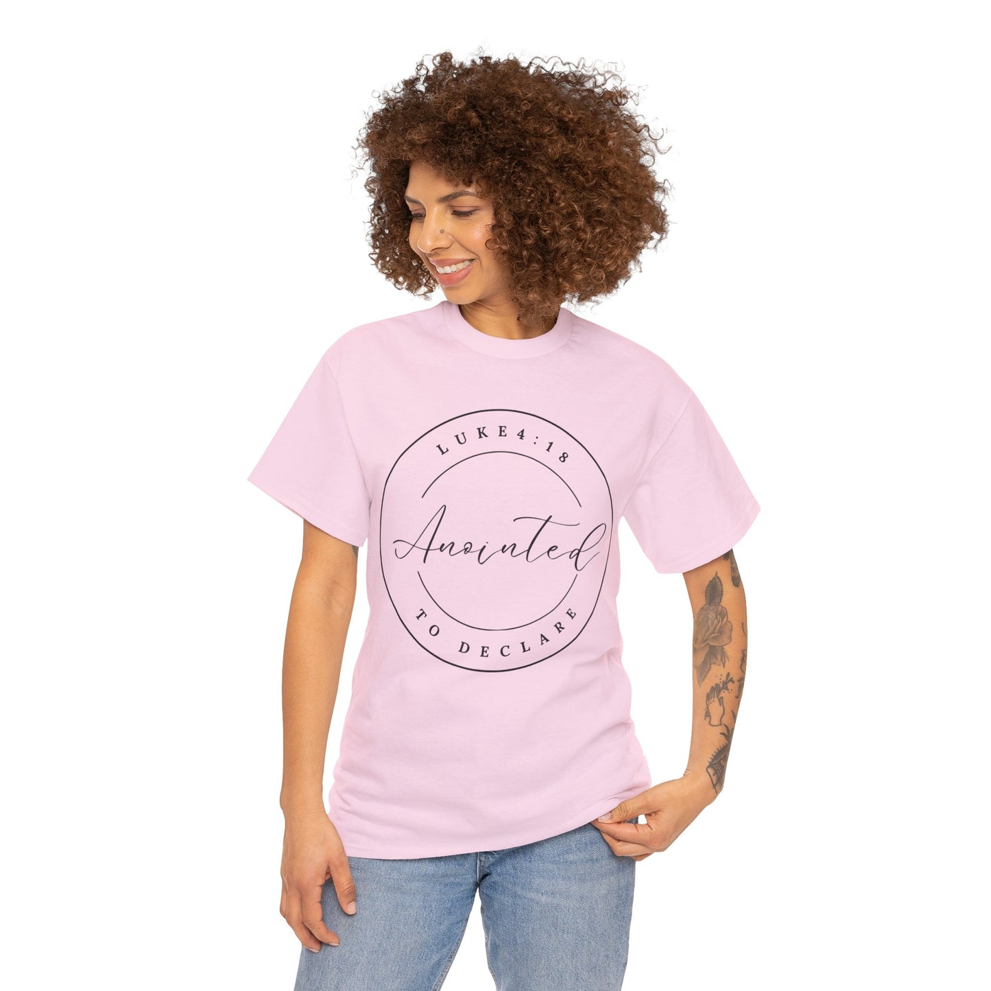 ANOINTED TO DECLARE 1 -Unisex Heavy Cotton Tee