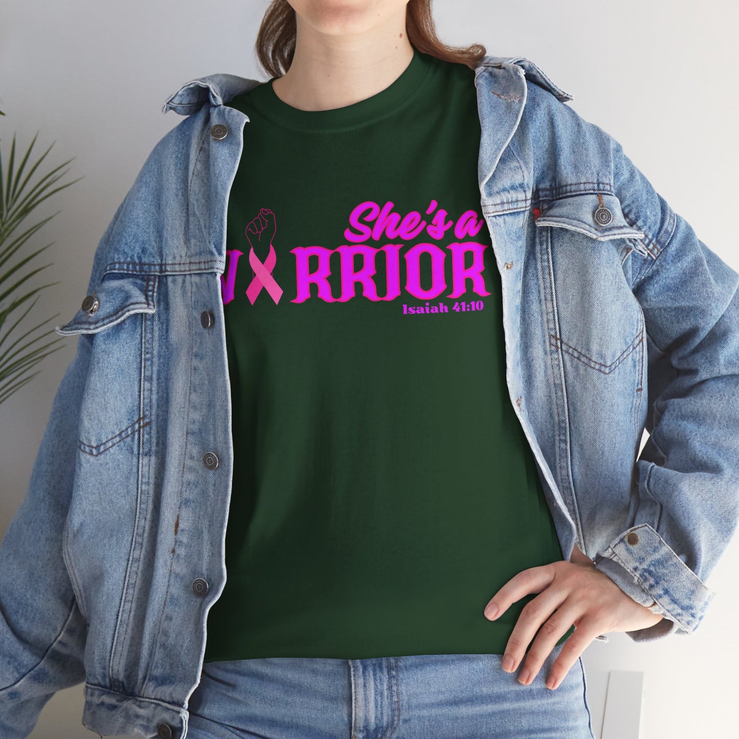 She's a Warrior 2 Heavy Cotton Tee
