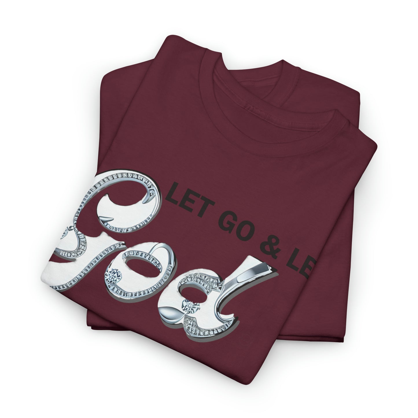 LET GO & LET GOD 2 - 5- Unisex Heavy Cotton Tee
