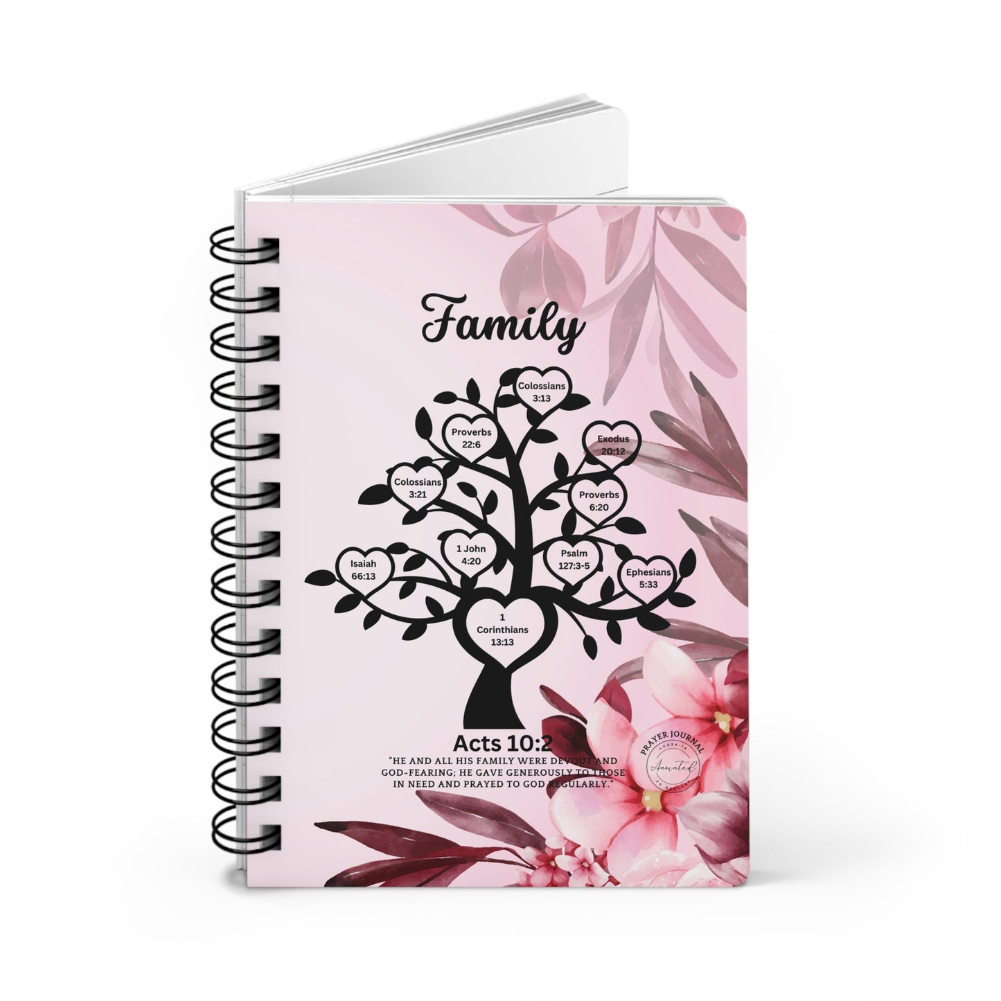 FAMILY ACTS 10:2 -Spiral Bound Journal 1