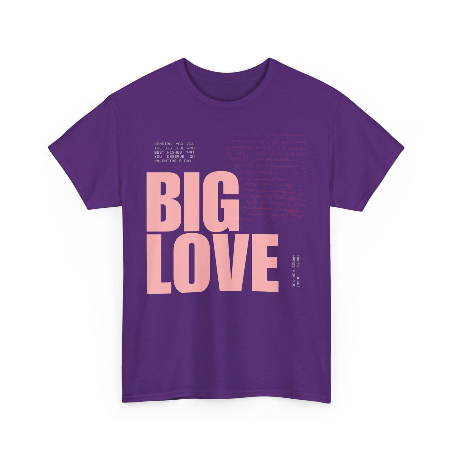 Inspirational Tee - Big Love Unisex Heavy Cotton Tee