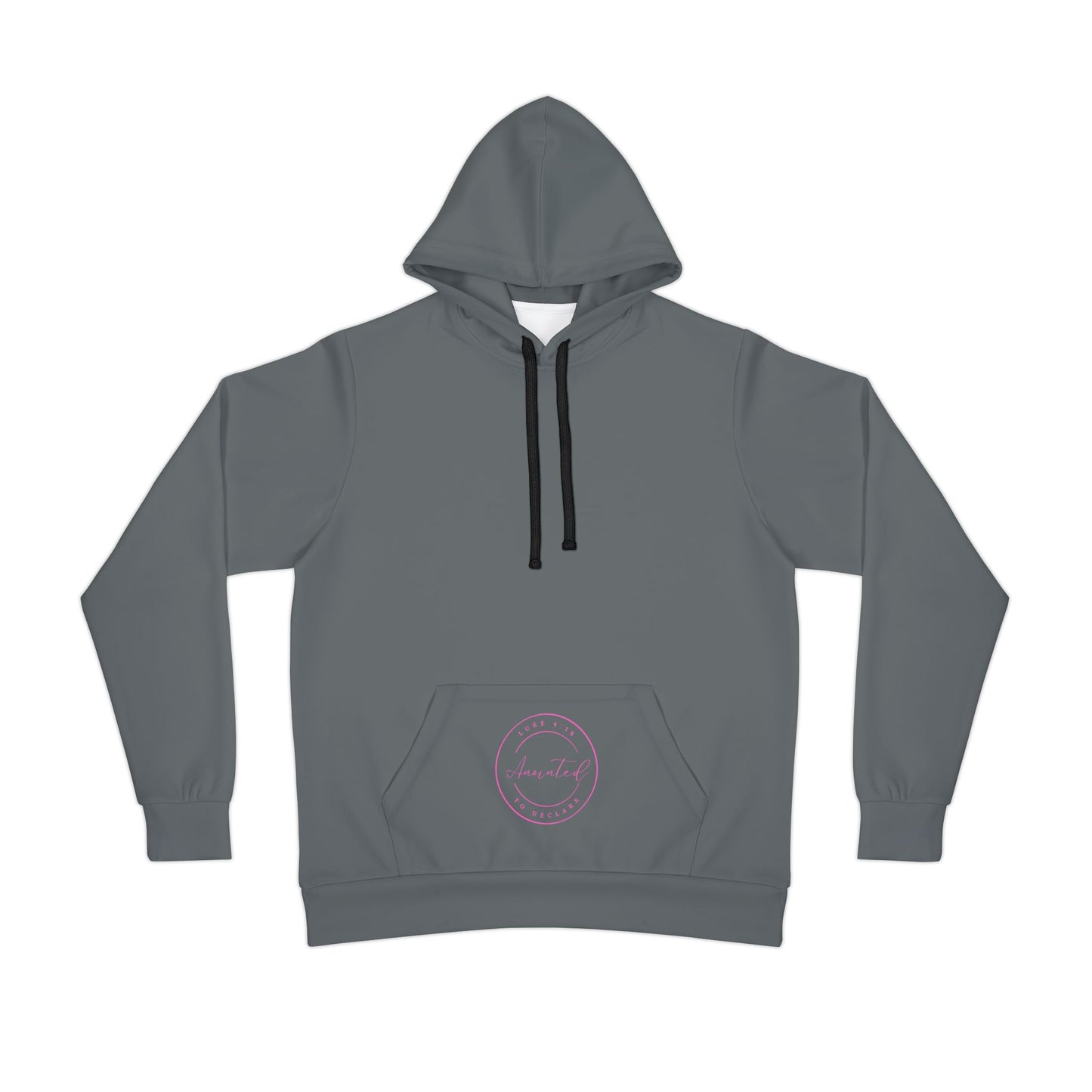 Anointed to Declare Athletic Hoodie - Christian Faith Inspirational Sweatshirt