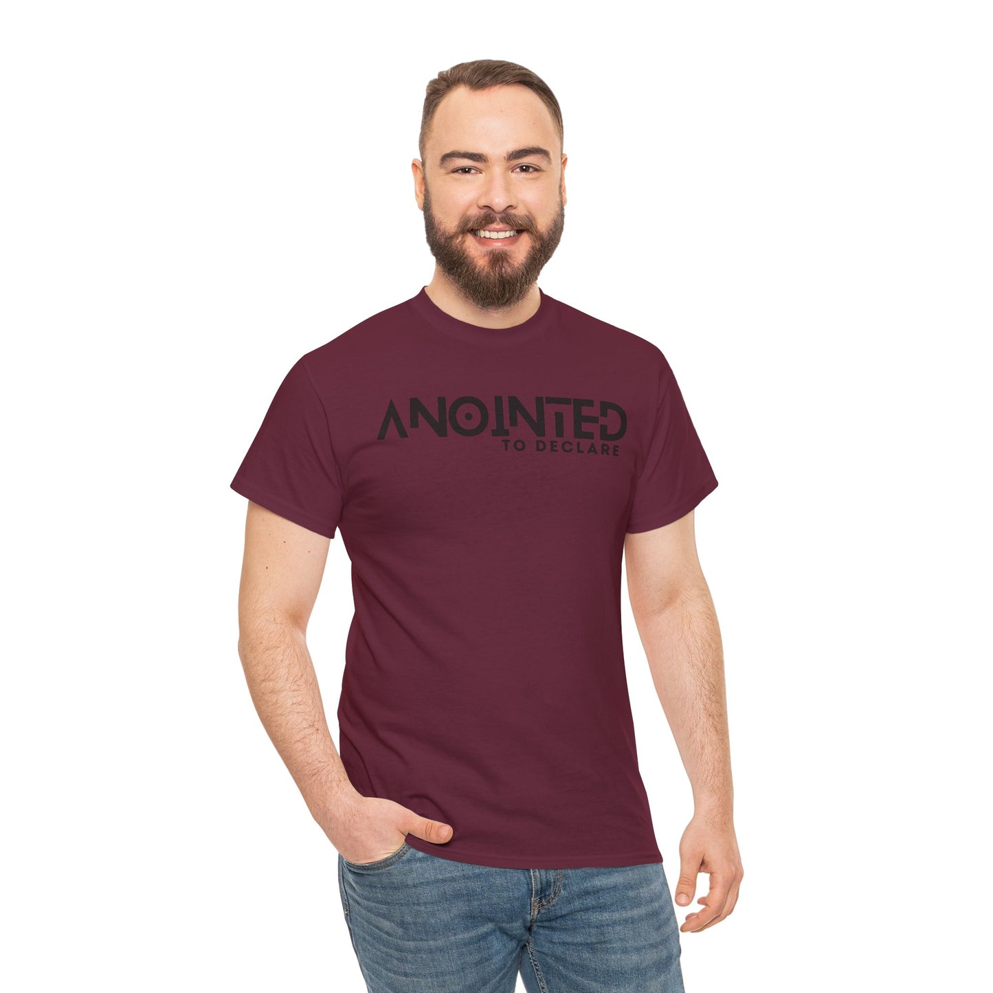 ANOINTED TO DECLARE 2- Unisex Heavy Cotton Tee