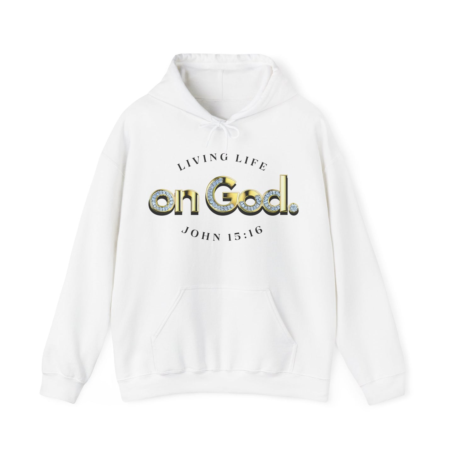 My Life on God 3- Unisex Heavy Blend™ Hooded Sweatshirt