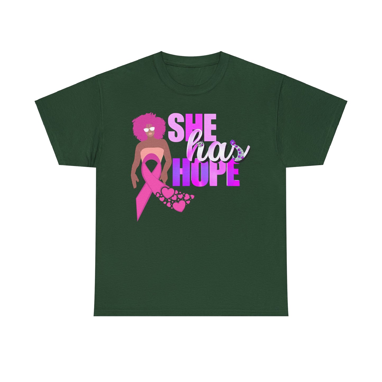 SHE HAS HOPE 3 -Heavy Cotton Tee