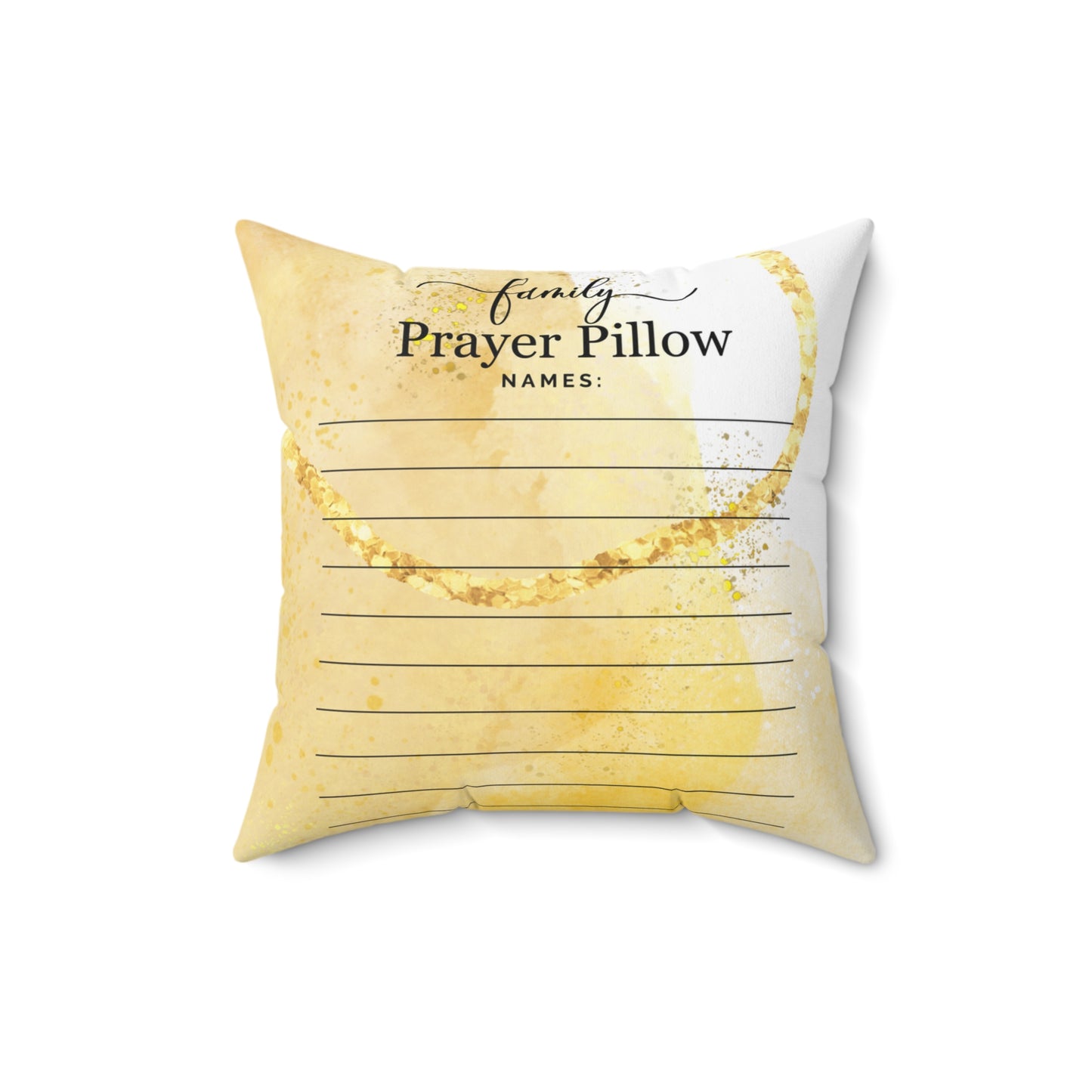 FAMILY PRAYER LUKE 18: 1 PILLOW -7