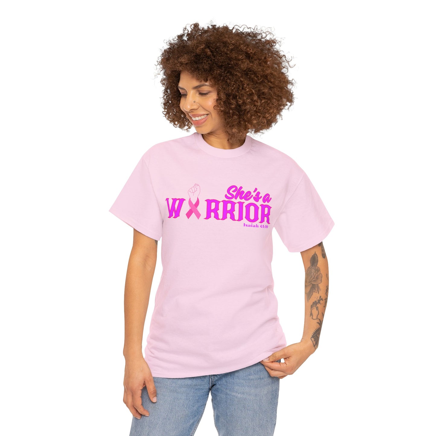 She's a Warrior 2 Heavy Cotton Tee