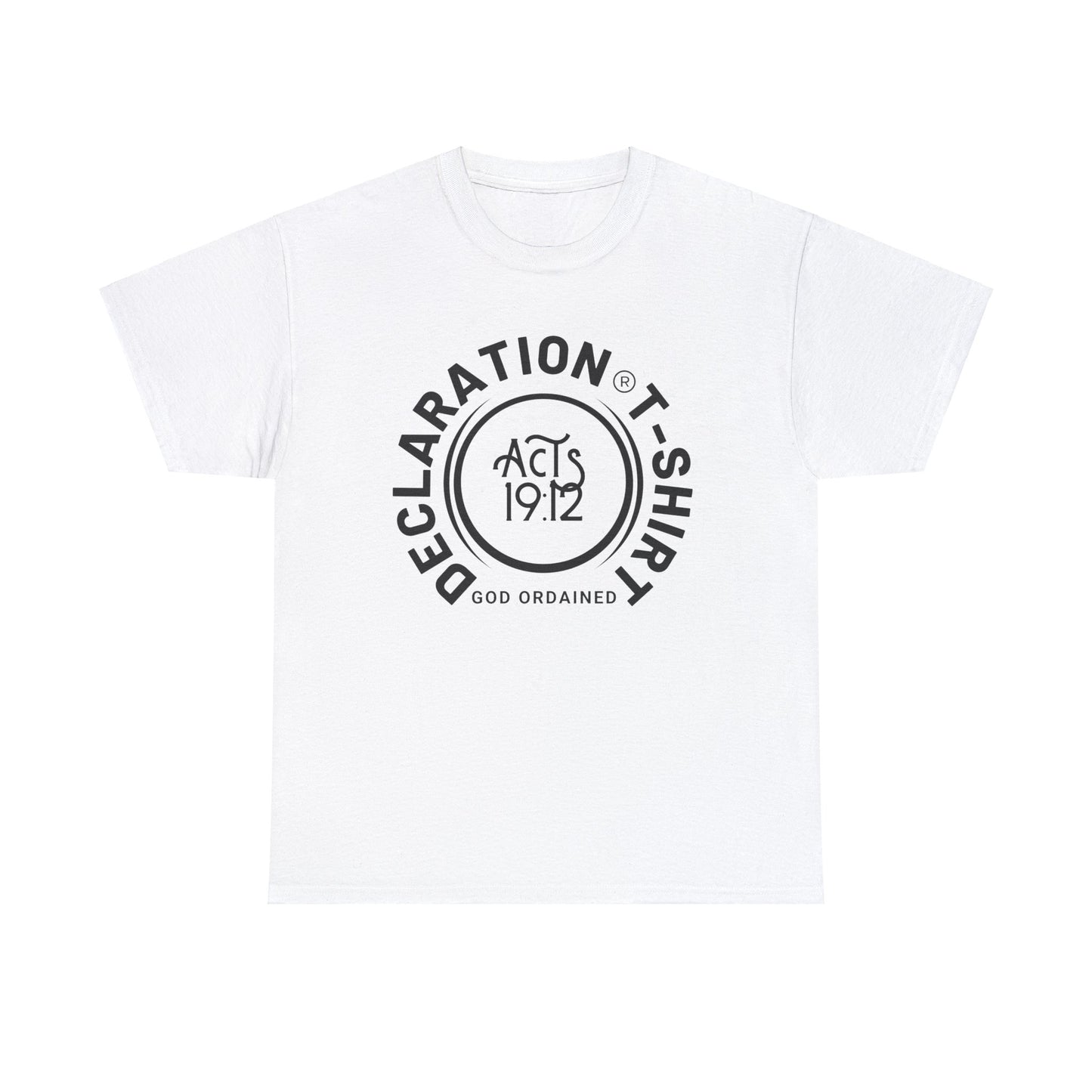 DECLARATION SHIRT - 4 Unisex Heavy Cotton Tee