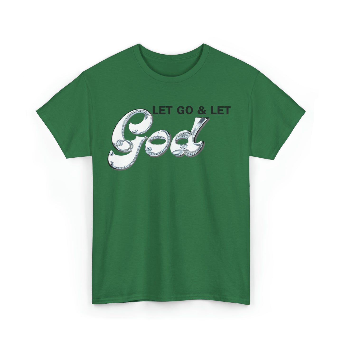 LET GO & LET GOD 2 - 5- Unisex Heavy Cotton Tee
