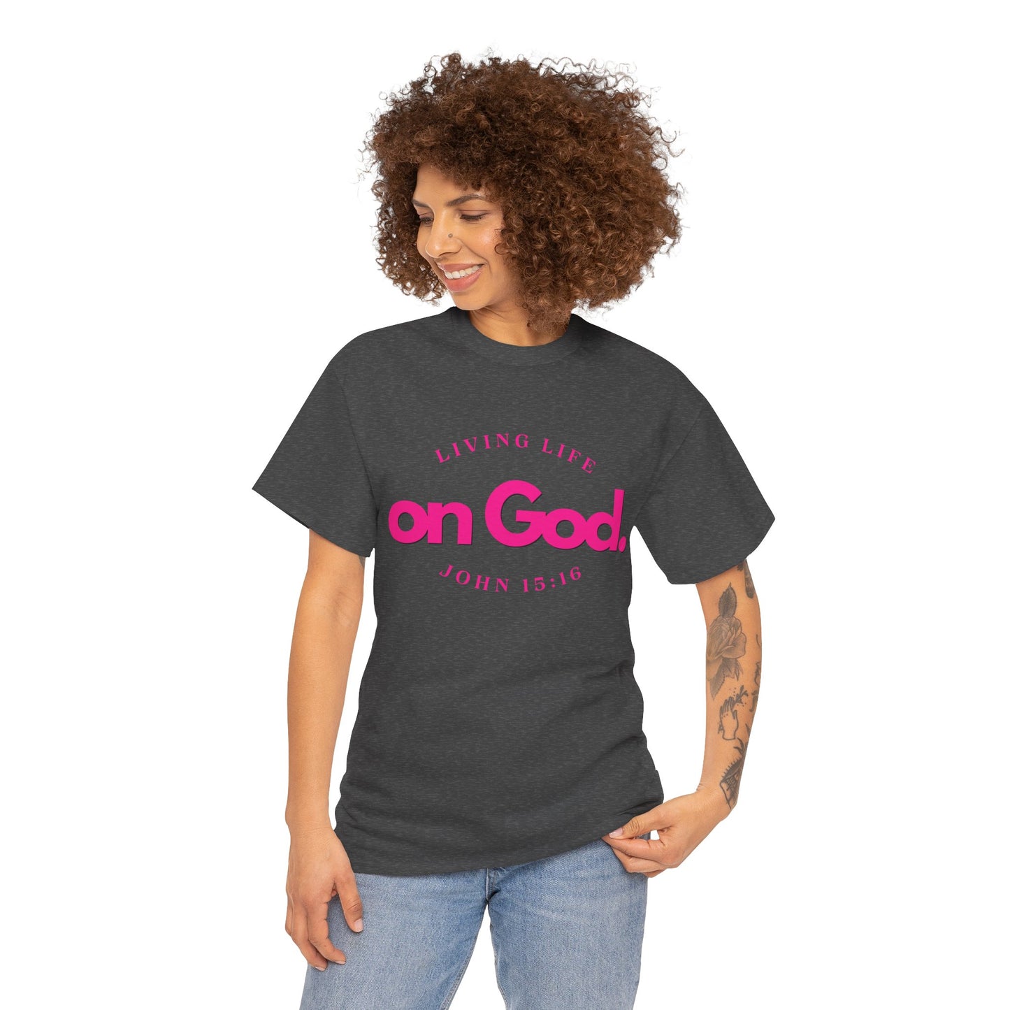 Breakthrough On God - 2- Unisex Heavy Cotton Tee