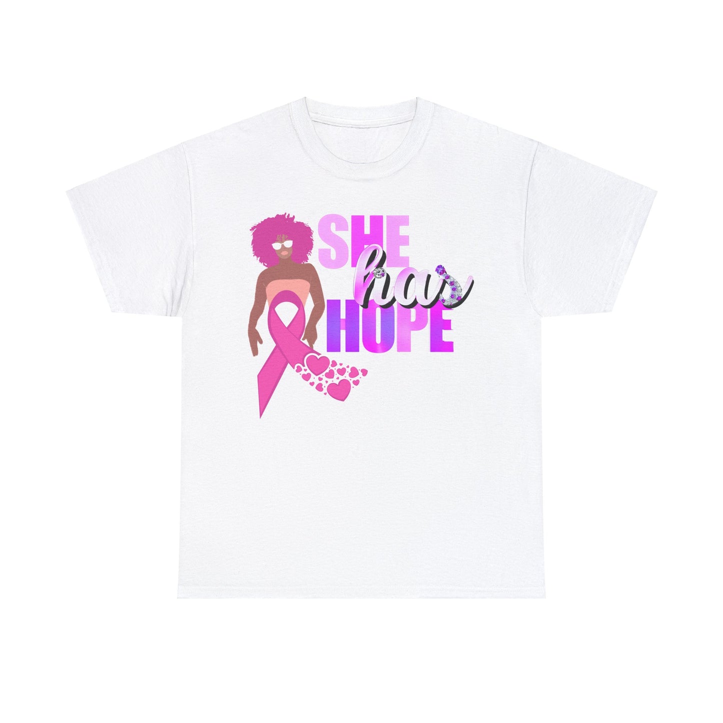 SHE HAS HOPE 3 -Heavy Cotton Tee