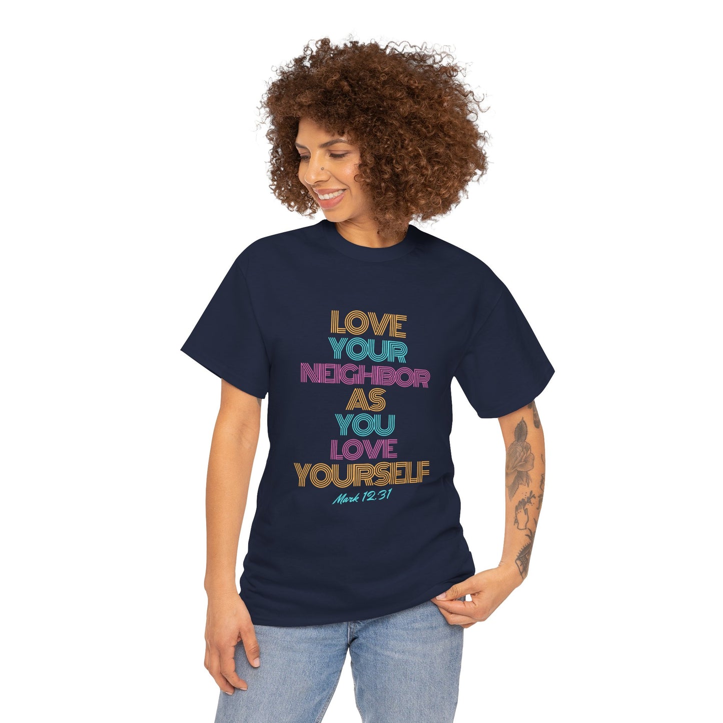 Love Your Neighbor Tshirt - Unisex Tee