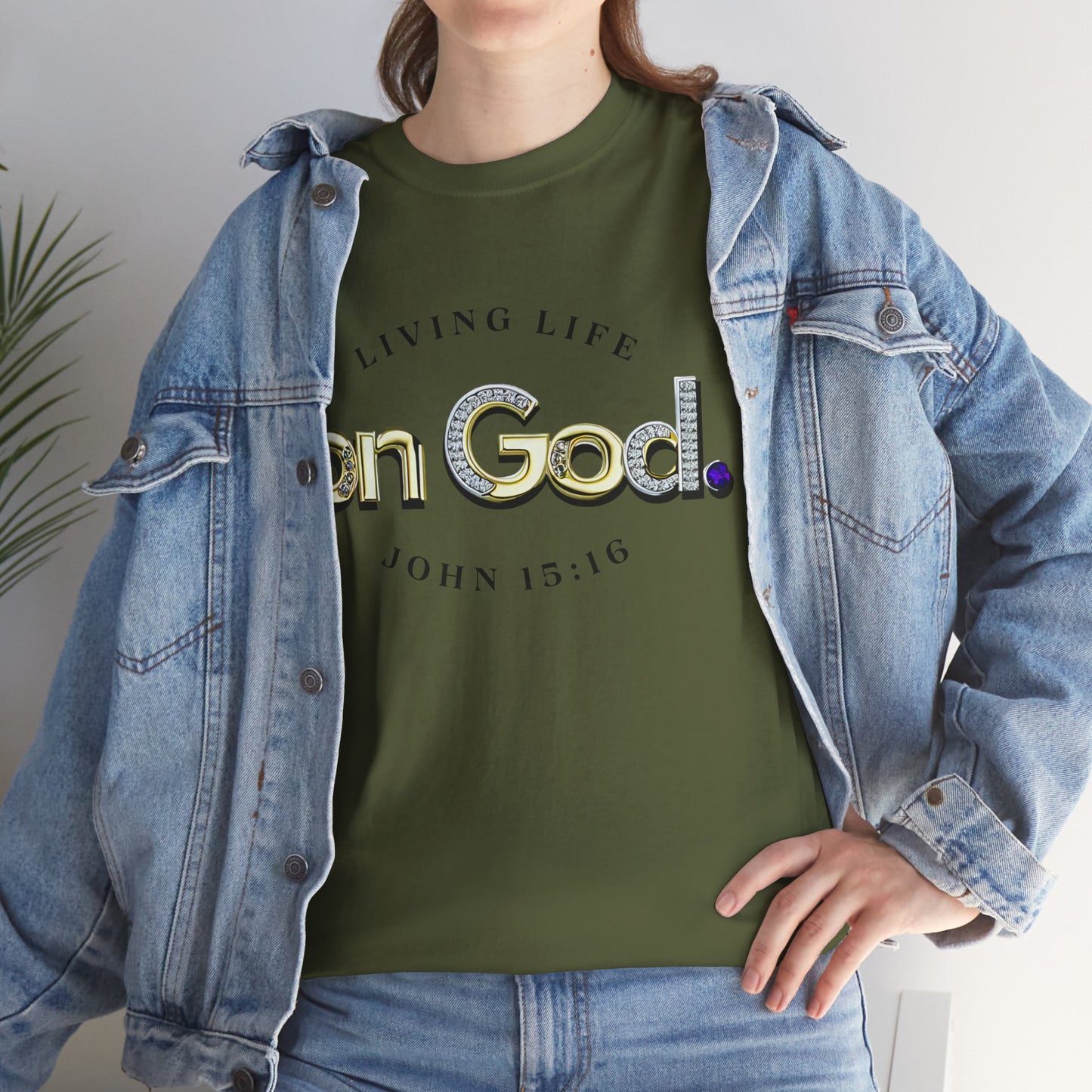 Living Life on God - 2 - Unisex Heavy Cotton Tee