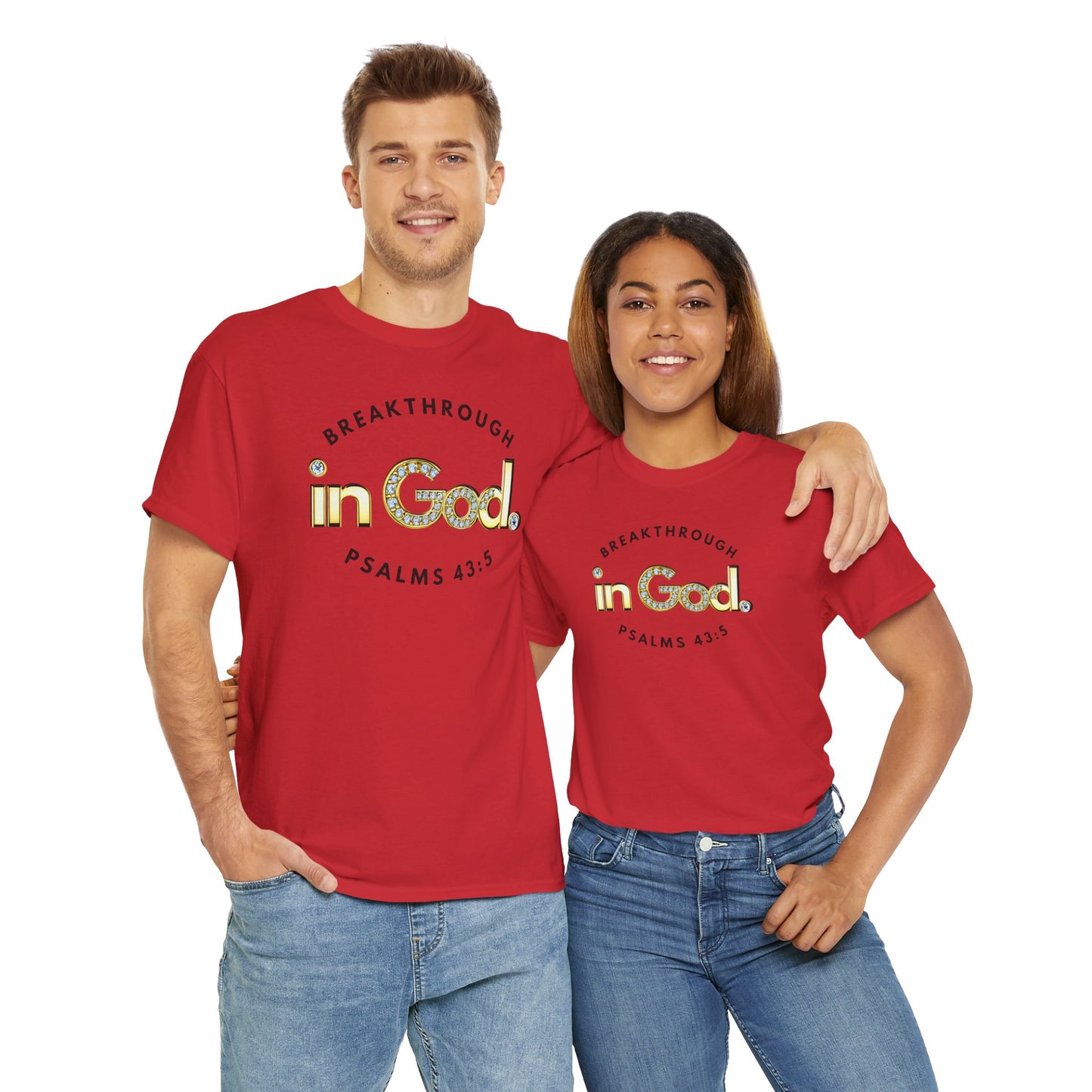 Breakthrough - 1- Unisex Heavy Cotton Tee