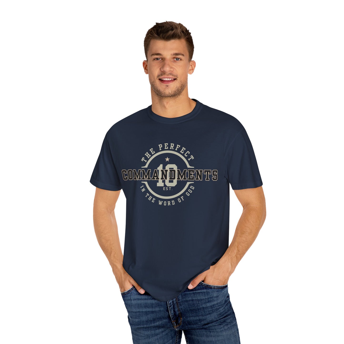 The Perfect 10 Commandments T-Shirt, Religious Tee, Unisex Shirt for Christians, Biblical Clothing Gift, Inspirational Apparel