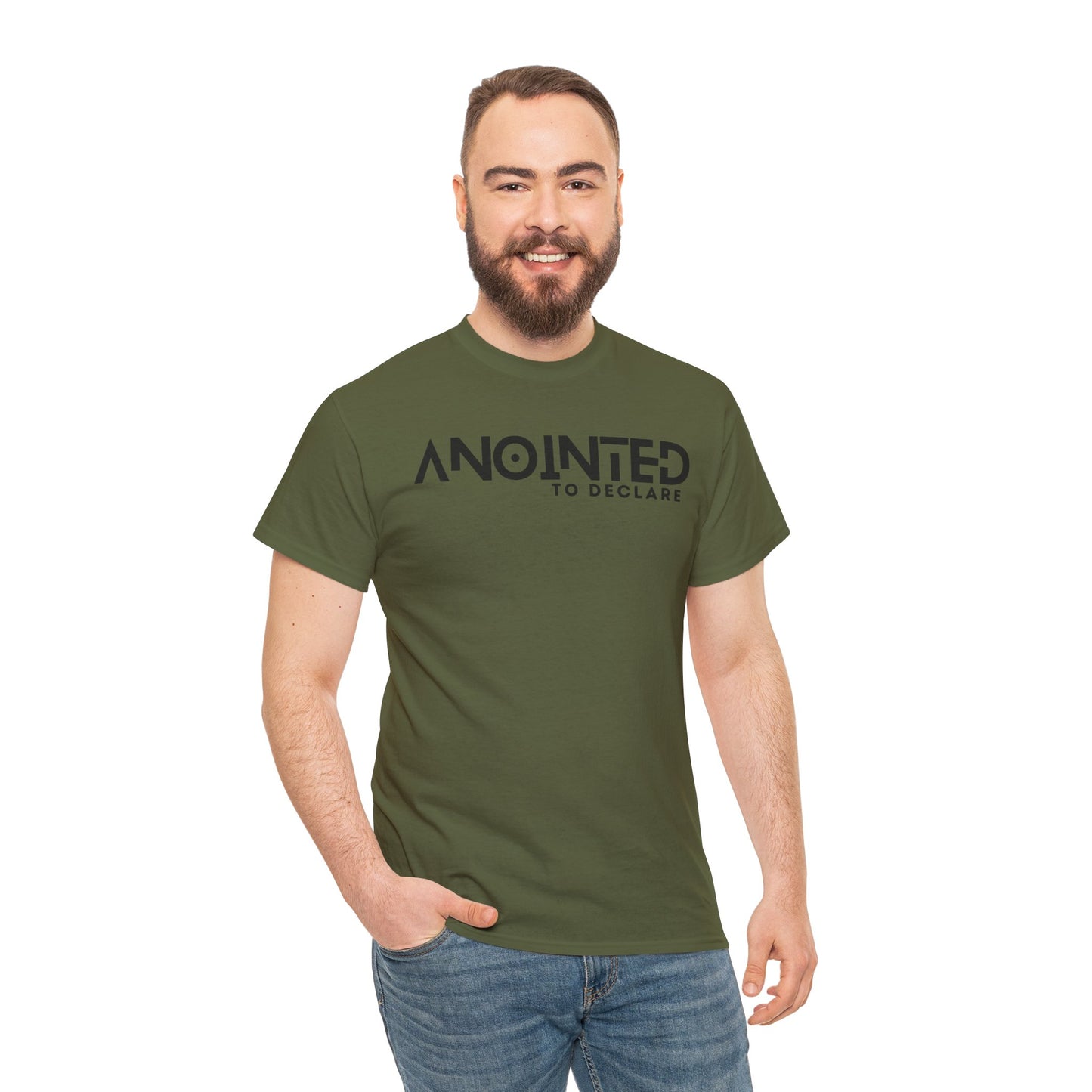 ANOINTED TO DECLARE 2- Unisex Heavy Cotton Tee
