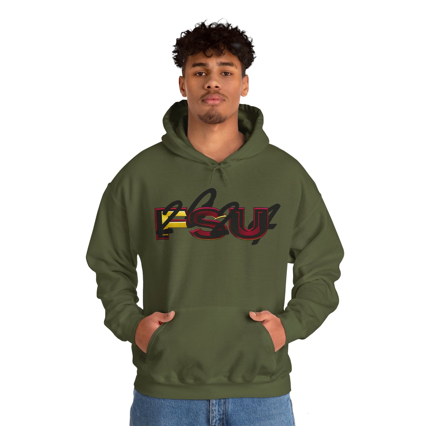 FSU 1- Unisex Heavy Blend™ Hooded Sweatshirt